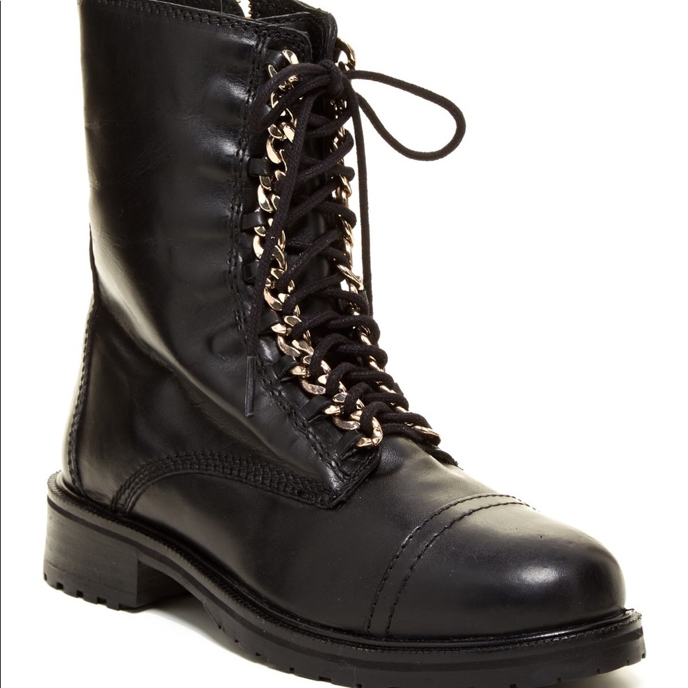 Steve Madden 2chain Cap Toe Combat Boot - image 1